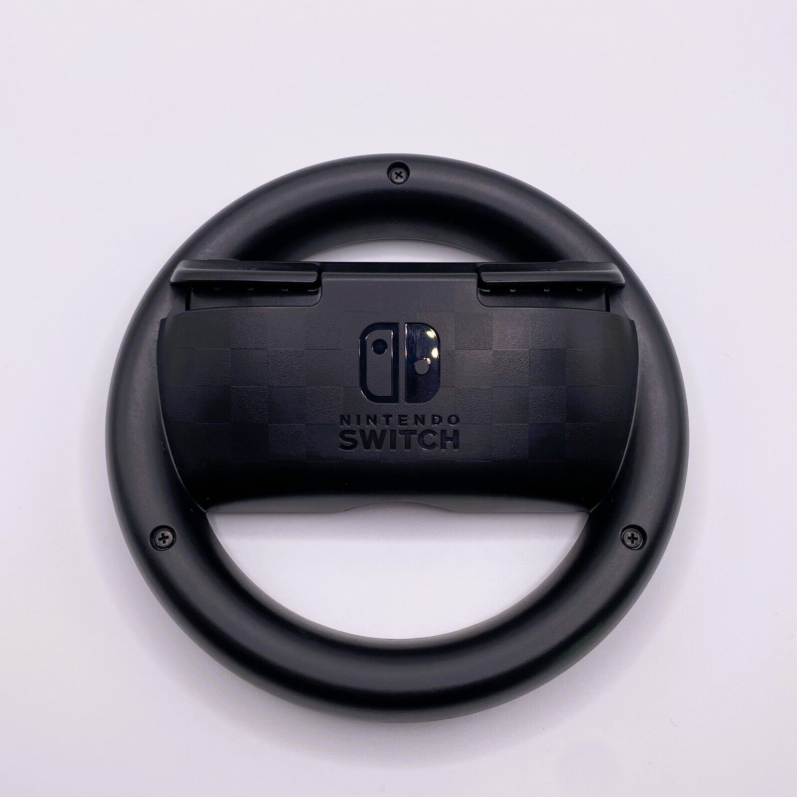 2 x Official Genuine Nintendo Switch Joy-con Steering Wheel - Black
