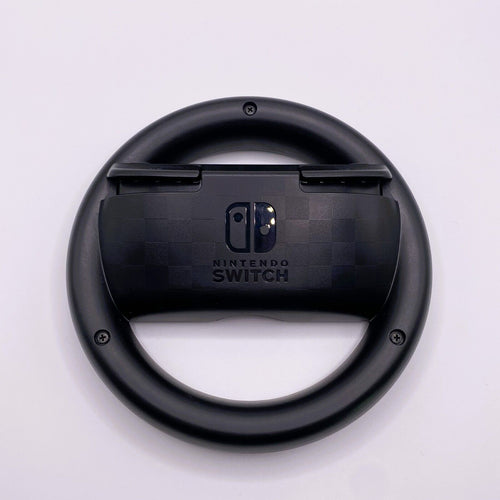 2 x Official Genuine Nintendo Switch Joy-con Steering Wheel - Black